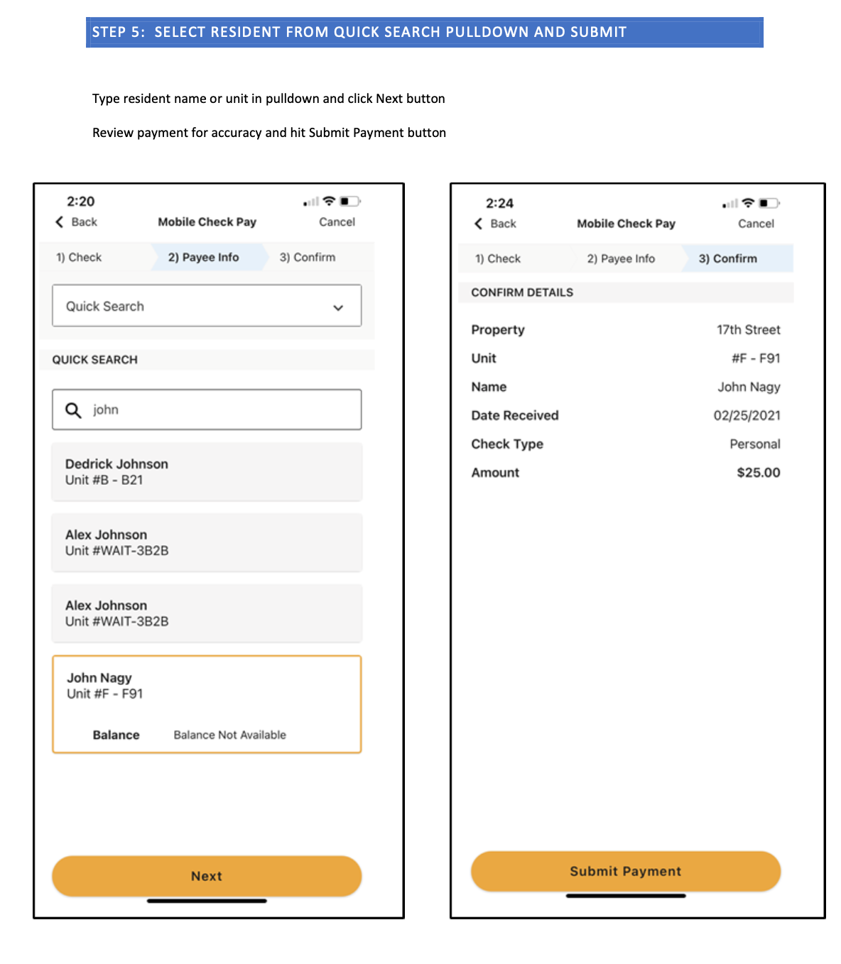 Manager Mobile Check Scan App Domuso Support